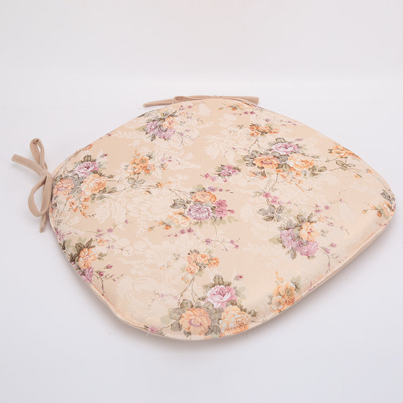 Household Pastoral Transfer Printing Flower Belt Binding Cushion