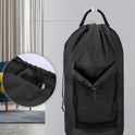 Sand-free Waterproof Oxford Cloth Drawstring Large Capacity Foldable Double-shoulder Travel Laundry Carrier