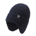 Fashion Men's Winter Fleece-lined Warm Wool Hat