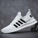 Men's Trendy Casual Sneakers Lace Up Cotton