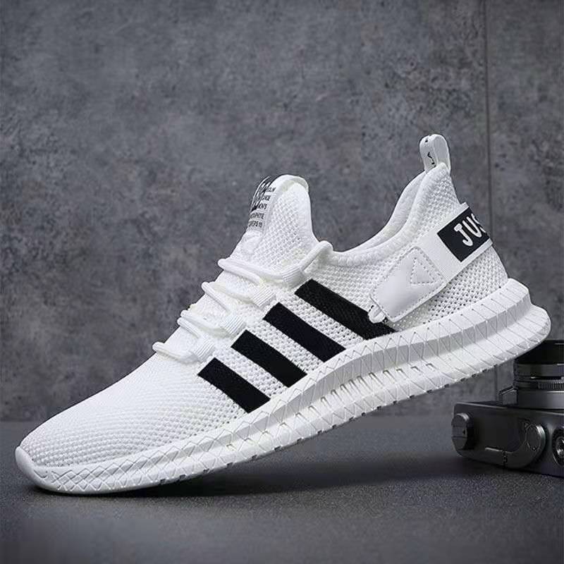 Men's Trendy Casual Sneakers Lace Up Cotton