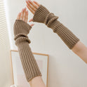 Knitted Warm Mid-calf Length Socks Y2g Harajuku Style Japanese College Style Female Leg Warmer