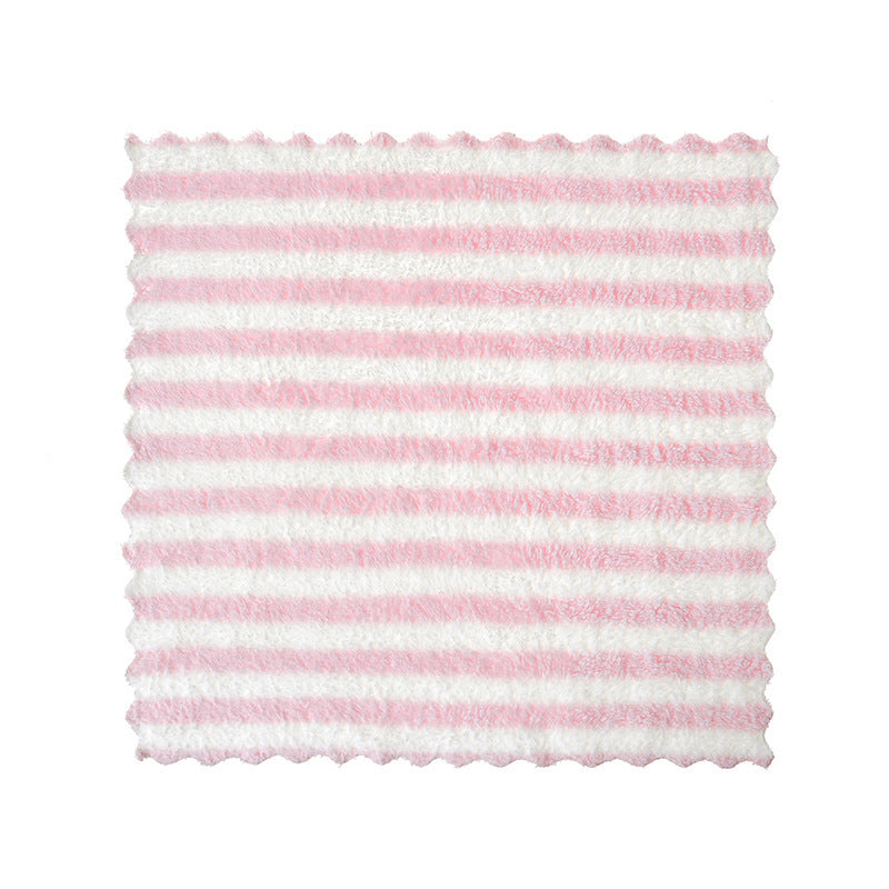 Striped Wipes Non-linting Cleaning Cloth