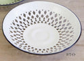 Impression Enamel Enamel Drain Tray Kitchen Drain Round Tray