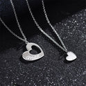 Heart-shaped Stitching Stainless Steel Necklace