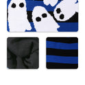 Halloween Stripes Knitted Hat Men And Women