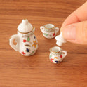 Simulation Ceramic Pot Kettle Teapot Miniature Scene Mini Accessories Model Ornaments