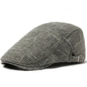 Men's Breathable Retro Casual Cotton And Linen Beret