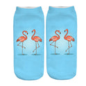 Fashion Creative Flamingo 3D Printing Socks Socks