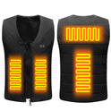 Electric Heating Double Code V-neck Intelligent Constant Temperature Warm Vest