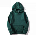 Long-sleeved Hoodie Casual Solid Color Sweater