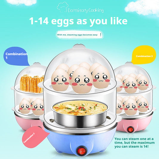 Mini Automatic Power Off Multi-functional Household Small Steamed Eggs