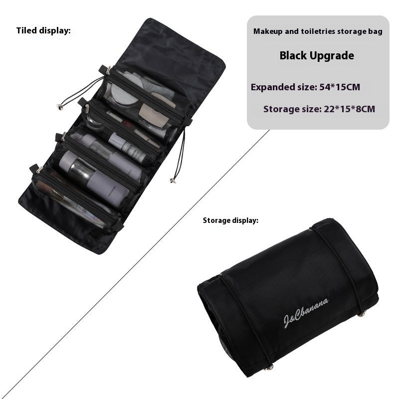 Split Four-in-one Cosmetic Multi-functional Travel Toiletry Bag