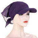 Classic Multicolor Cashew Flower Solid Color Square Scarf Hat