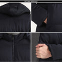 Pure Color Down Padded Jacket Short Coat