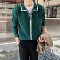 Fashion Personality Men's Thermal Sweater Coat