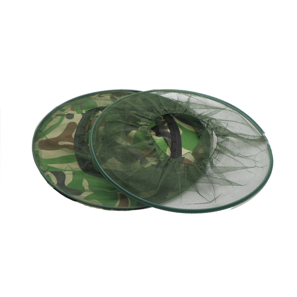 Digital Camouflage Unlined Shawl Hat Wild Mosquito Hat Beekeeping And Bee Hat