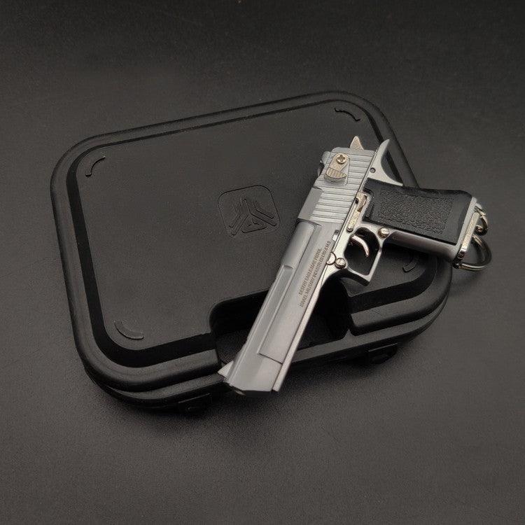 Rubber Band Gun Keychain Special Plastic Suitcase Accessories