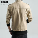 Men's Stand Collar Jacket Autumn And Winter Leisure Coat