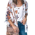 Women's Fashion Printing Coat Top