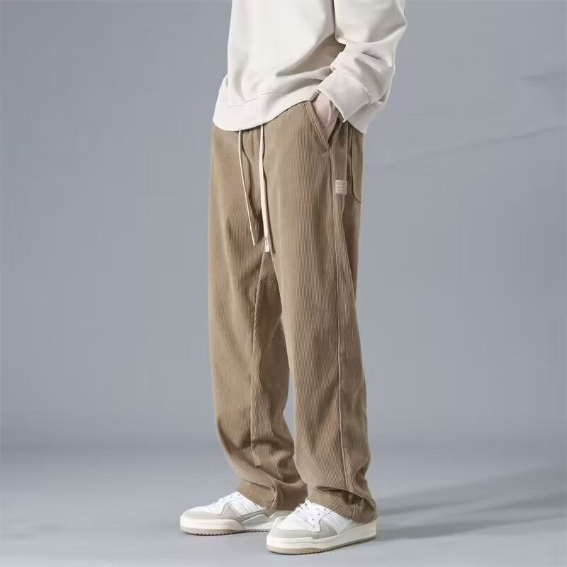 American Retro Corduroy Drooping All-matching Casual Pants