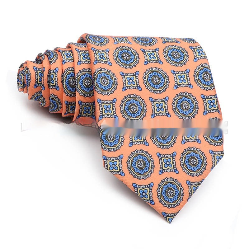 Business Polyester Men's Printed Workplace Tie