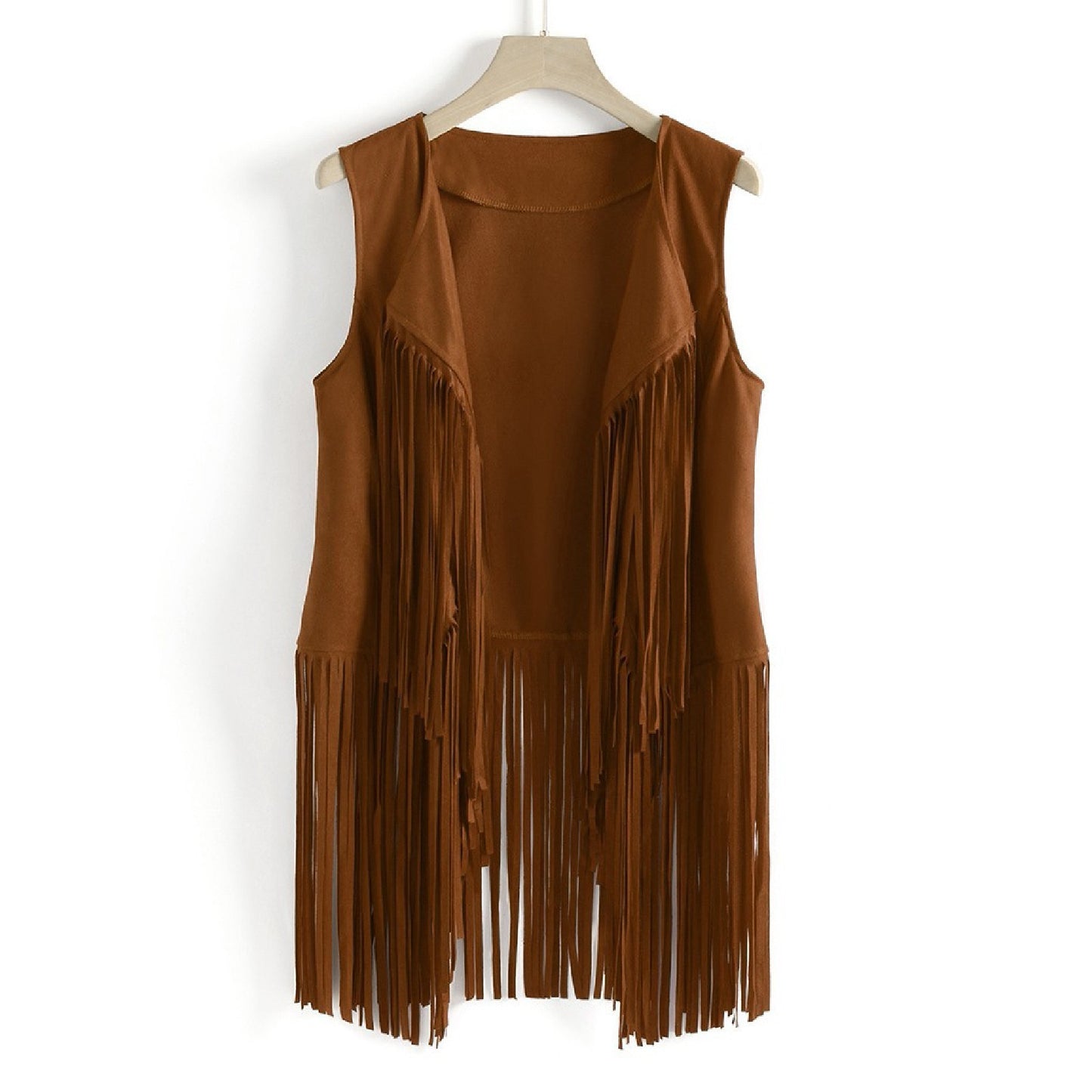 Fashion Thin Tassel Sleeveless Vest Women