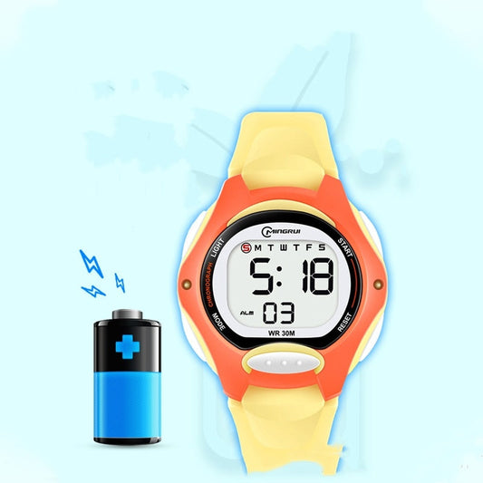 Electronic Watch Girls' Sports Waterproof Luminous Alarm Clock Exam