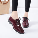 Women's All-match Flat Low Heel Vintage Leather Shoes