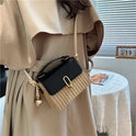 Handbag Western Style One-shoulder Versatile Woven Bag