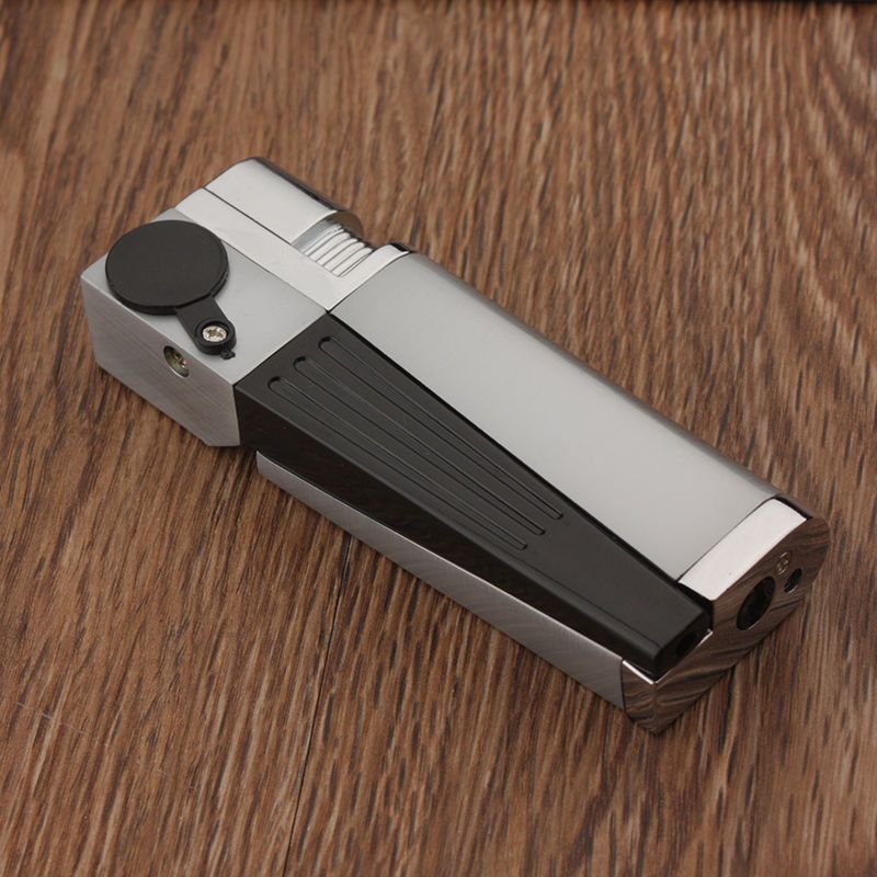 Encendedor Pipe Lighter Creative Foldable Metal Lighter Pipe Combination Portable Folding Pipe Lighter Smoking Men's Smoking Gadget