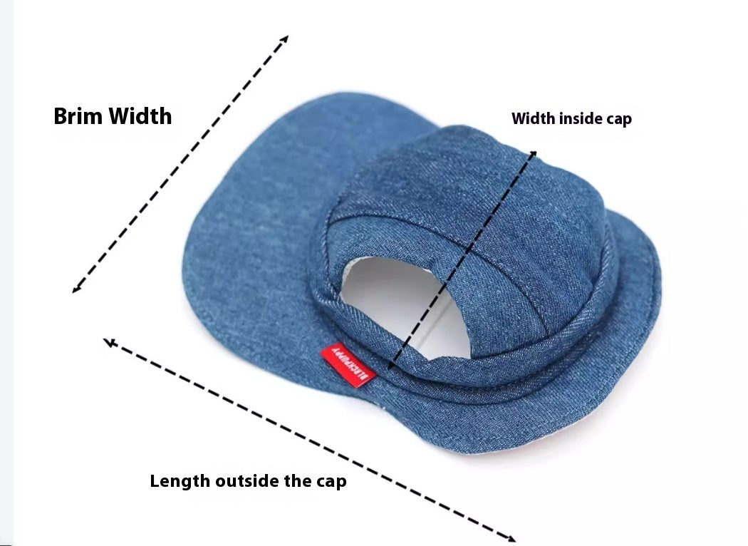 Pet All-match Cowboy Hat Sun Protection Sunshade