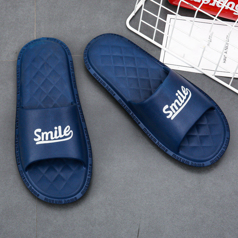 Home Slippers Flat Soft Bottom Bathroom Sandals