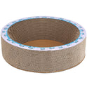 Cat scratching board corrugated nest