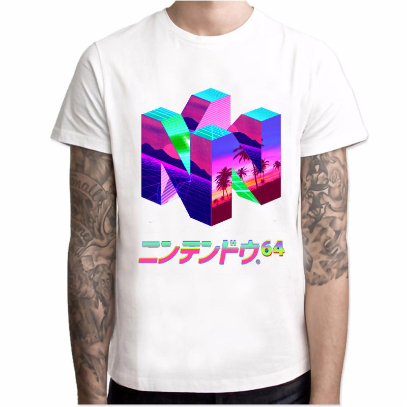 Men's printed T-shirt