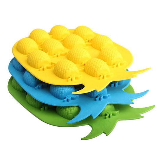 Pineapple creative silicone ice cube ice maker ice mold