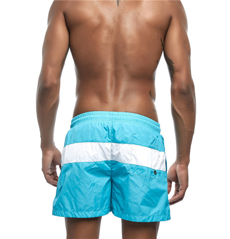 Beach pants sports color shorts