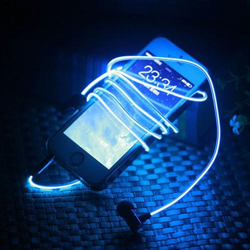 Compatible with Apple , Magic Light LED Earphone