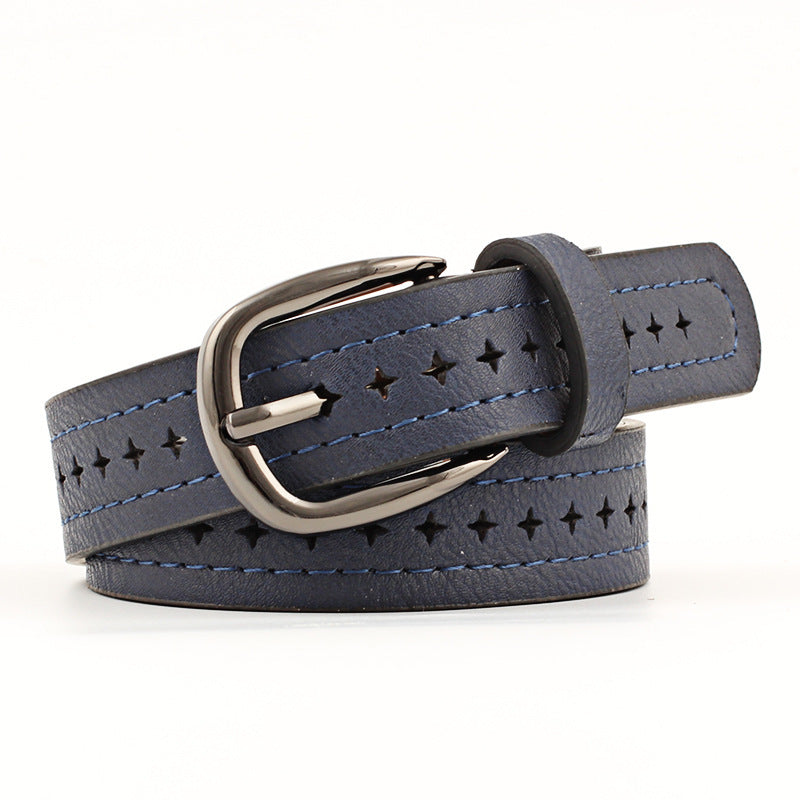 Alloy pin buckle belt