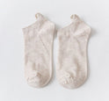 Heart embroidery sock sock casual cotton socks woman