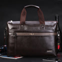 Factory wholesale 2021 new men's Fashion Bag Satchel Bag business casual computer bag