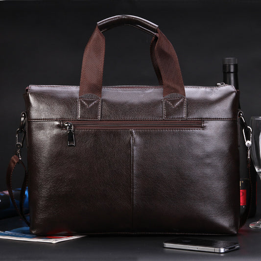 Factory wholesale 2021 new men's Fashion Bag Satchel Bag business casual computer bag