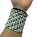 Lightweight zipper wristband