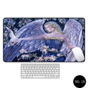 Angel Pattern Large Office Non-Slip Mouse Pad