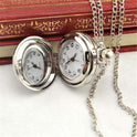 Fashion silver hanging chain watch