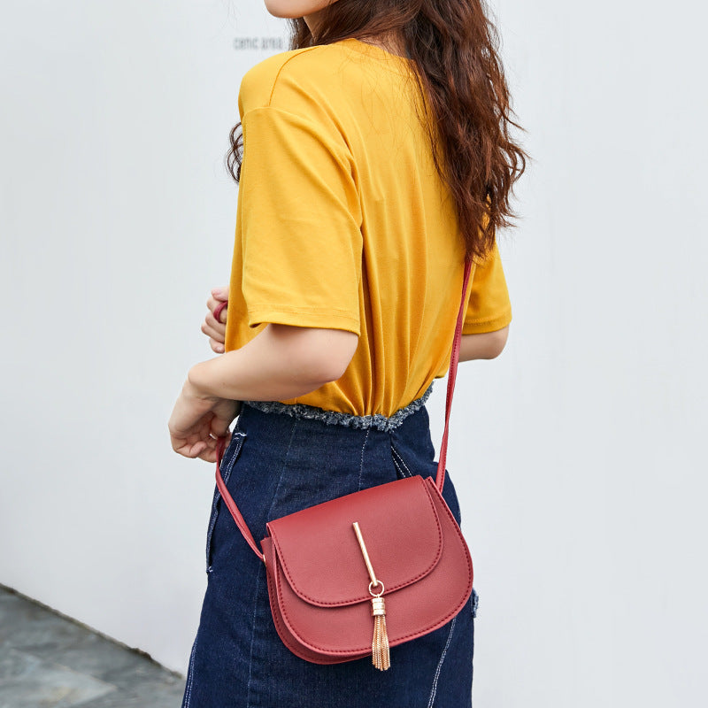 Messenger tassel phone bag