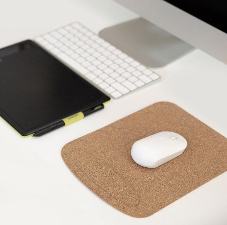 Cork mouse pad