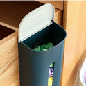 Wall-mounted Removable Kitchen Large-capacity Non-perforated Non-marking Plastic Bag Storage Box