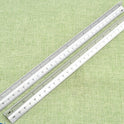 30cm Metal Silver Architect Technical Triangle Ruler