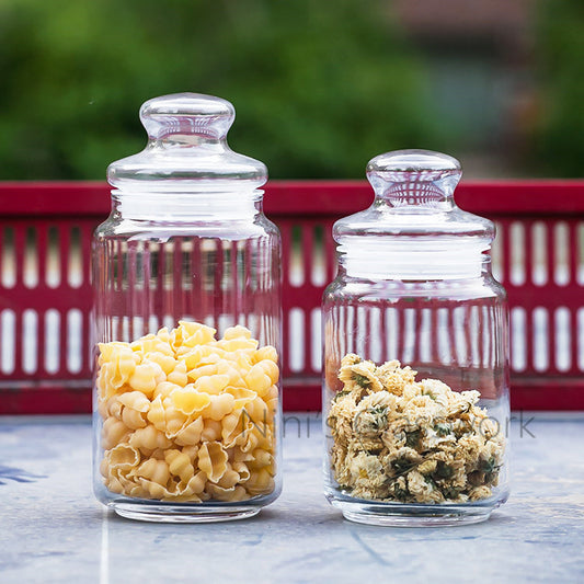 Kitchen glass storage jarKitchen glass storage jar